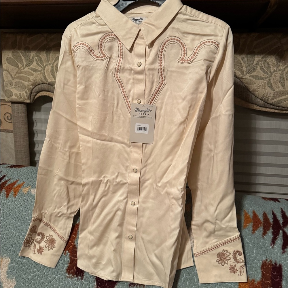 Wrangler Western Embroidered Shirt